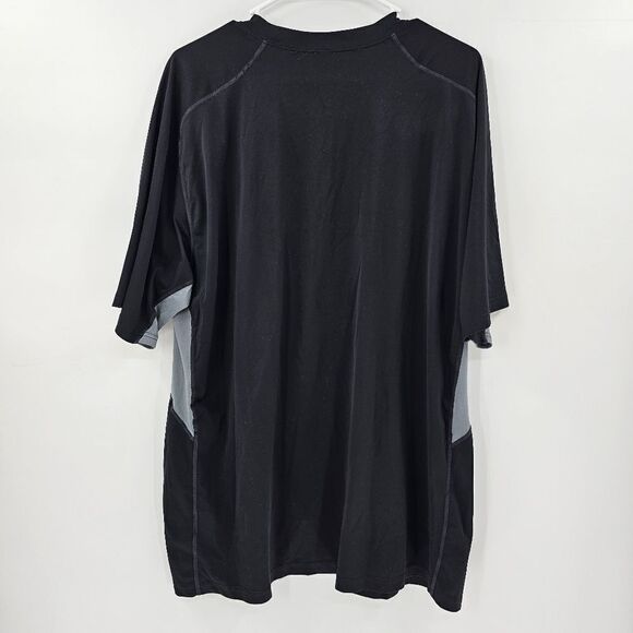 Nike tshirt tee dri fit black xxl gym workout mens active big and tall - Picture 2 of 3